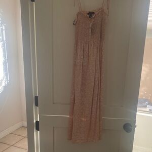 Forever 21 Blush Smocked Top